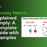 Density Matrix in quantum mechanics.
