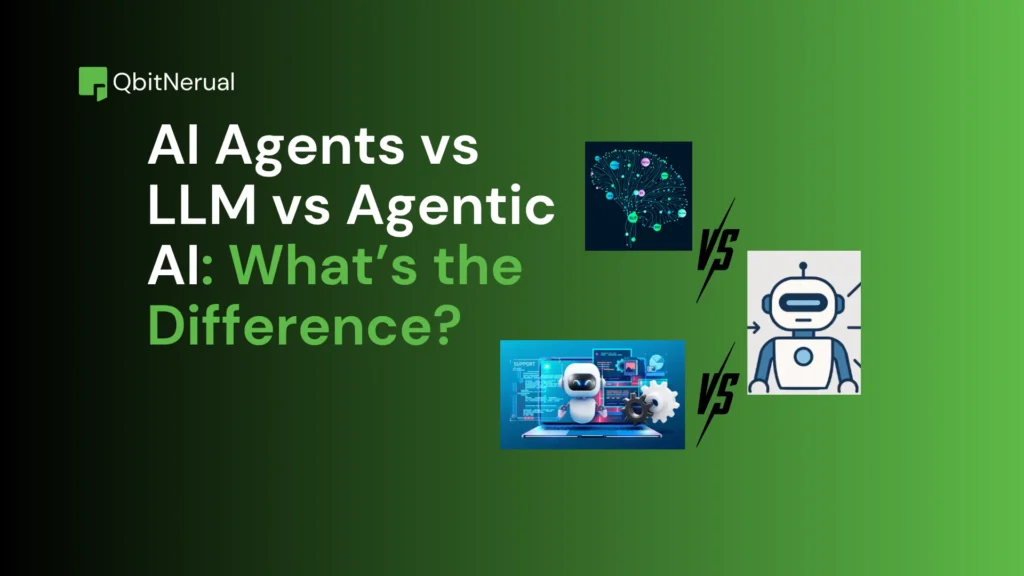 AI Agents vs LLM vs Agentic AI: What’s the Difference?
