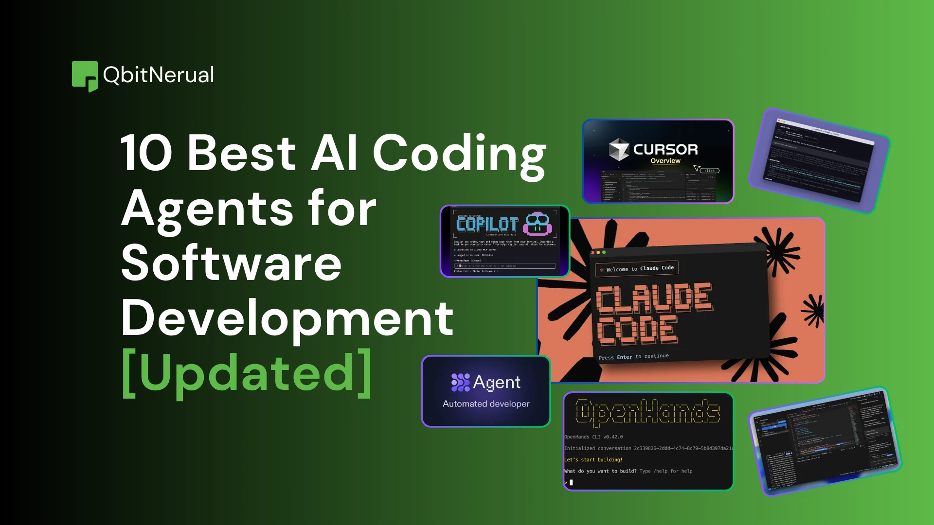 10 best AI coding agents for software development compared in 2026.